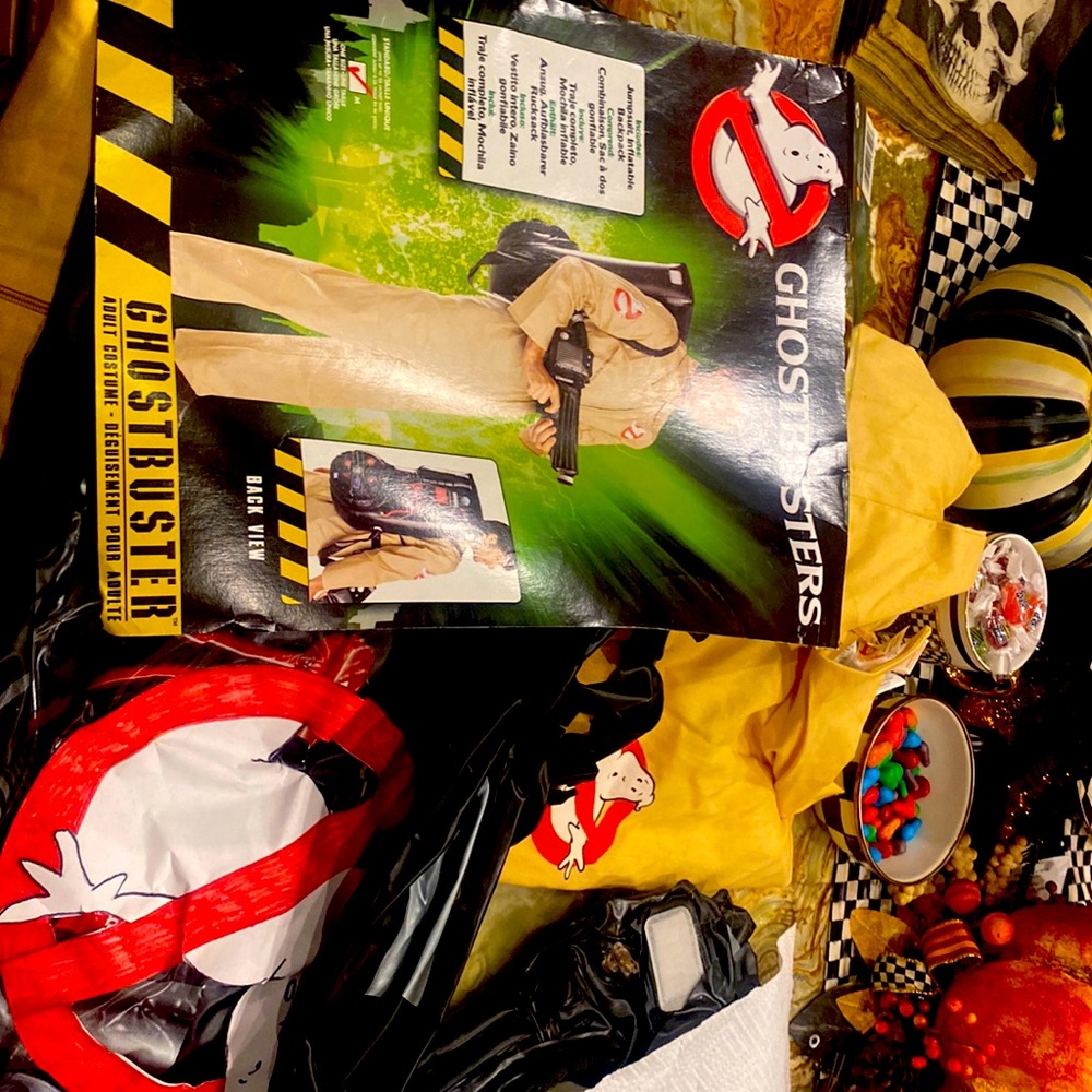 Ghost buster costume.